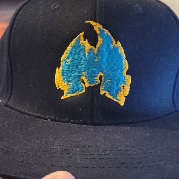 Wutang hat.snapback blck & Teal - Picture 6 of 6